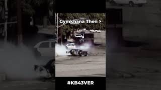 Gymkhana Then vs Now automobile cars shorts [upl. by Behl167]