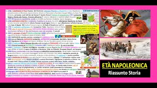 ✅ ETà NAPOLEONICA  riassunto storia  Napoleone Bonaparte [upl. by Monty391]