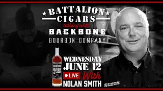 Talking Cigars amp Whiskey with Nolan Smith  Backbone Bourbon Co [upl. by Elac]