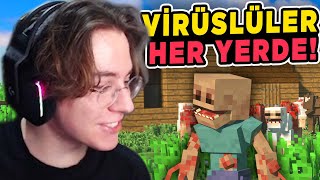 Virüslü Minecraft  Parazit Sürekli Yayılıyor [upl. by Nosilla]