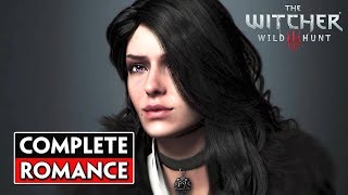 Complete Yennefer Romance All Cutscenes Base Game  Expansions I The Witcher 3 [upl. by Susan]