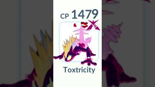 I used TRIPLE GIGANTAMAX TOXTRICITY Pokemon GO [upl. by Ynattyrb]