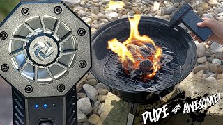 Turbo Powered Jet Fan  Test amp Review [upl. by Elayor]