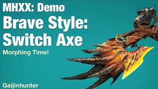 MHXX Demo Brave Switch Axe [upl. by Perl]