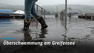 Überschwemmung am Greifensee [upl. by Rednave]