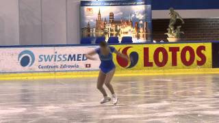 16 Kate CHARBONNEAU CAN  ISU JGP Baltic Cup 2011 Junior Ladies Short Program [upl. by Michele]