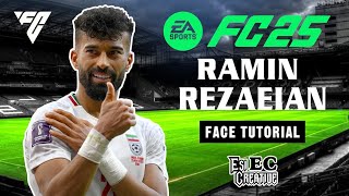 EA FC 25 Ramin Rezaeian Face tutorial  Pro Clubs Face Creation fifa proclubs fc25 [upl. by Euqina]