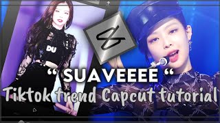 “ suaveeee “ new kpop tiktok trend capcut tutorial [upl. by Aket]