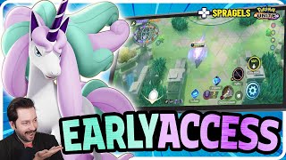 EARLY ACCESS To Galarian Rapidash Truly Crazy  Pokemon Unite [upl. by Charley]