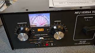 MFJ Versa Tuner V 3KW Antenna Tuner [upl. by Ailahs]