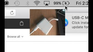 How to Install and update USBC Digital AV Multiport Adapter for macbook pro [upl. by Herschel27]