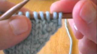 How to Turn Your Work in Knitting for Beginners  What to Do at the End of a Row [upl. by Nireil]