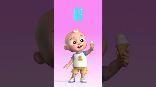 I is for Ice Cream🍦 Learn ABC cocomelon shorts [upl. by Abdulla]