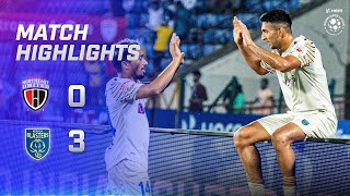 Highlights  NorthEast United FC 03 Kerala Blasters FC  MW 5 Hero ISL 202223 [upl. by Hadeis543]