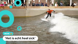 Wow In Rotterdam kan je binnenkort surfen midden in de stad [upl. by Enelyar]