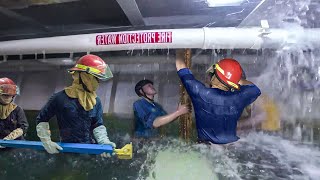 What Happens When US Navy Sailors Find Themselves Inside a Sinking Ship [upl. by Estrin567]