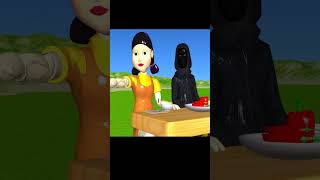 Scary Teacher 3D vs Squid Game Catch Fish in Lake vs Wooden Homemade Tools Challenge Granny Loser [upl. by Enelie115]