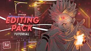 I Made An Edit Using My Editing Pack  After Effects AMV Tutorial [upl. by Inneg421]