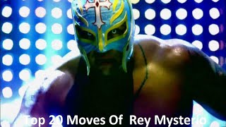 Top 20 Moves Of Rey Mysterio [upl. by Moreen]