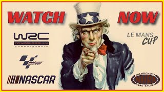 All The Races You Can Watch This Weekend  NASCAR  MotoGP  WRC  Le Mans Cup  etc  DRS [upl. by Attenwahs]