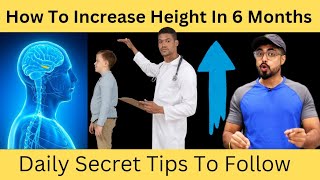 How To Increase Height In 6 Months [upl. by Kcireddor]