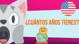 ¿Cuántos años tienes  Aprendo Inglés [upl. by Aurelie]