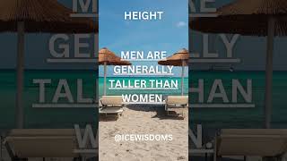 🦒 Why Men Are Taller Unveiling the Truth [upl. by Sherm]