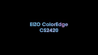 EIZO ColorEdge CS2420 [upl. by Ilatfen215]