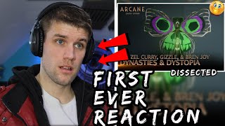 Rapper Reacts to ARCANE LEAGUE OF LEGENDS  Dynasties amp Dystopia  Denzel Curry Gizzle Bren Joy [upl. by Nekcerb664]