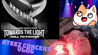 ATEEZ LA Concert Vlog Please ignore my screams and attempts at singing GIVEAWAY ALERT [upl. by Manvil]