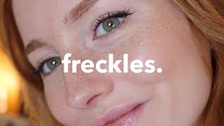 How I do my quotnatural fake freckles [upl. by Kyne]