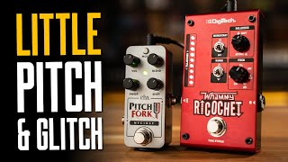 Digitech Whammy Ricochet amp EHX Pico Pitchfork Effector Du Jour [upl. by Healy]