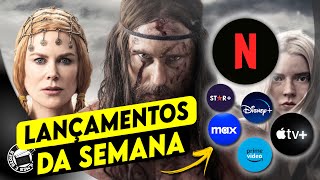 Saiba TODOS os filmes e séries que chegam no NETFLIX MAX PRIME VIDEO E ETC [upl. by Nilyarg]