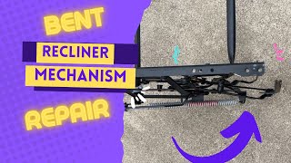 How to Repair a Bent Recliner Mechanism [upl. by Amaris]