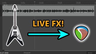 Recording Live Guitar with Live FX in Reaper  Wah and Other Effects [upl. by Mile]