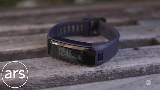 Ars reviews the Garmin Vivosmart HR [upl. by Alecram]