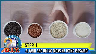 Paano maachieve ang wellcooked rice sa rice cooker  DOITYOURSELF [upl. by Yllime]