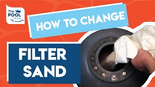 How to Change Your Pool Filter Sand  Swimming Pool DIY [upl. by Hoffman63]