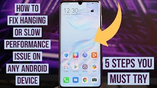 How to Fix Hanging or Slow Performance issues On Any Android device [upl. by Alair]