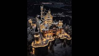 Christmas castle X modern winter castle X Buggati X Versace luxury dream expensive [upl. by Eedak485]