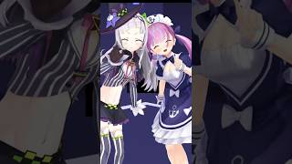 【MMD】湊あくあ×紫咲シオン愛包ダンスホール hololive mmd vtuber あくしお [upl. by Kai969]