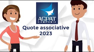 ASPAT  Pagamento quota associativa 2023 [upl. by Bryanty]