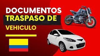 como hacer un traspaso de moto o carro ahorrar dinero y evita multas de transito [upl. by Euqinor]