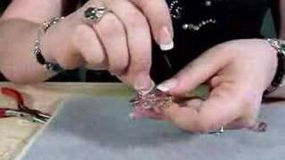 How to Make a Wire Wrapped Crystal Pendant [upl. by Ahtnamys]