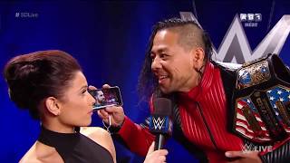 Shinsuke Nakamura dit quil pense toujours à Seth Rollins  SmackDown Live 13 Novembre 2018 VF [upl. by Naahsar71]