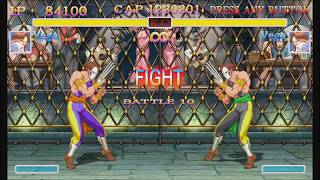 Ultra Street Fighter II The Final Challengers  Vega Arcade Mode final boss Akuma [upl. by Anirod860]