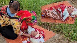 Mother and daughter rescued a baby abandoned on the street [upl. by Morril]