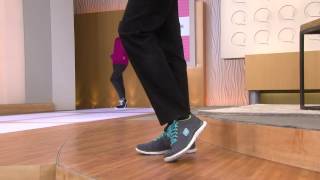 Skechers First Glance Skechknit Sneakers w Memory Foam with Sandra Bennett [upl. by Aysab]