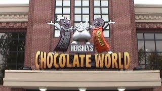 Hersheys Great American Chocolate Tour Omnimover Dark Ride Hersheys Chocolate World Hershey PA [upl. by Leandre]