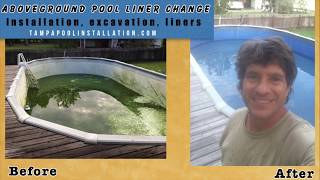 Above Ground Pool Installer Lakeland Winter Haven Polk County [upl. by Loggins]